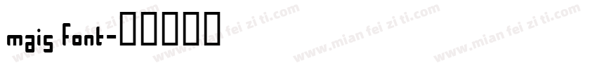 mais font字体转换